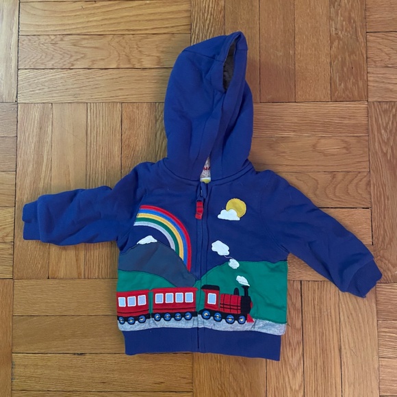 Mini Boden Shearling Applique jacket - Picture 1 of 2